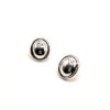 Aretes ovalados con Borde. - Imagen 3