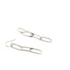 Aretes largos tipo Clip.